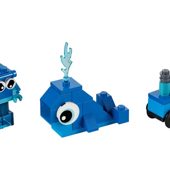 LEGO Classic Creative Blue Bricks 11006 (Retired) - Picture 6 of 7